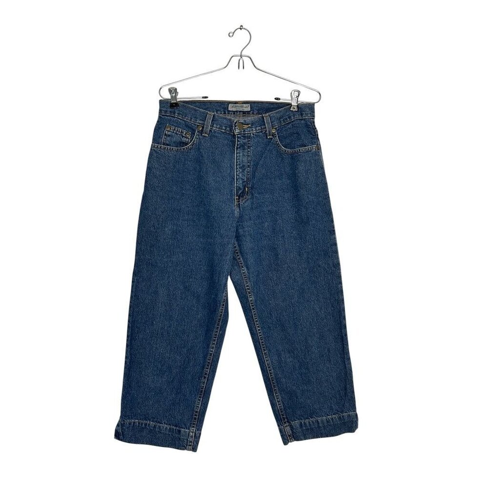 Vintage Eddie Bauer Women's Tapered Crop Leg Jeans - Sz 10